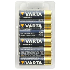 Батарейка VARTA LONGLIFE AA, в упаковке: 12 шт.