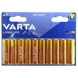 Батарейки VARTA LONGLIFE LR6 AA - 20 шт
