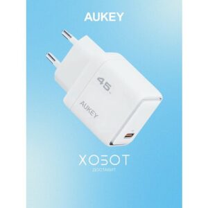 Сетевое зарядное устройство Aukey Comet 45W (PA-C2) White