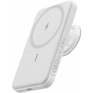 Магнитный аккумулятор Anker 622 (MagGo & PopSockets Grip A1612) беспроводное зарядное питание