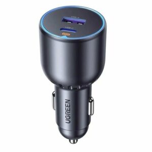 Автомобильное зарядное устройство UGREEN EC701 (35023) 63W. Цвет: серый.