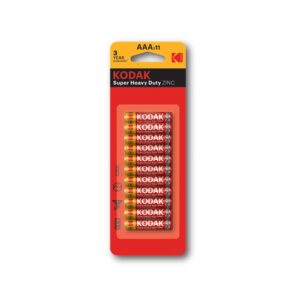 Батарейка Kodak Super Heavy Duty AAA, в упаковке: 11 шт.