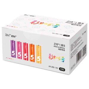 Батарейка ZMI ZMI AA Rainbow 5, в упаковке: 40 шт.