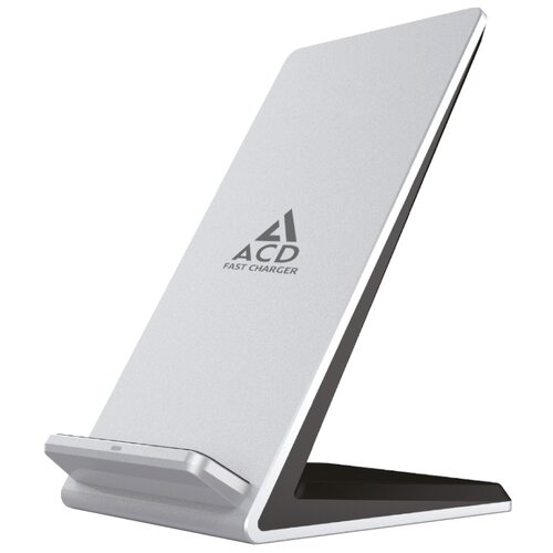Беспроводное зарядное устройство ACD ACD-W102S-F1S, мощность Qi: 10 Вт, серый