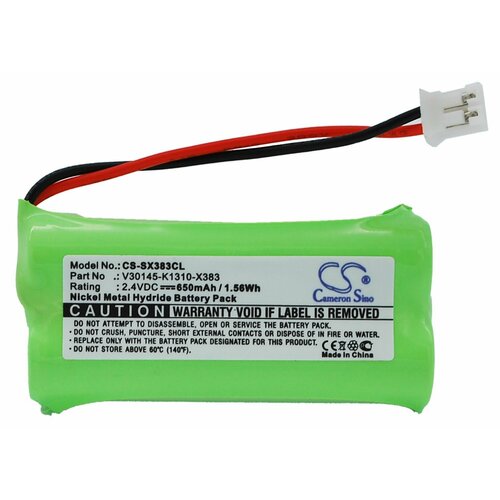 Аккумулятор для радиотелефона Siemens Gigaset V30145-K1310-X383, Gigaset A140, A240 - CS-SX383CL компании Cameron Sino