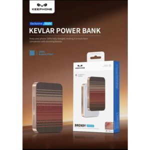 Внешний Magsafe аккумулятор Keephone Brendy, цвет "Sunset", 10000mAh