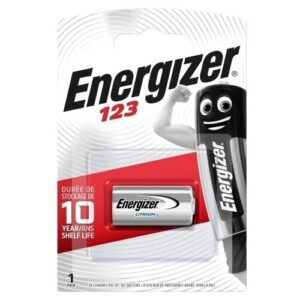 Элемент питания Батарейка ENERGIZER CR123A Lithium 1 шт