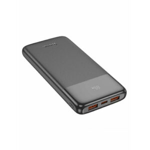 Аккумулятор внешний универсальный Hoco J121 10000 mAh power bank 22.5W (2USB:5V-2.0A) Черный
