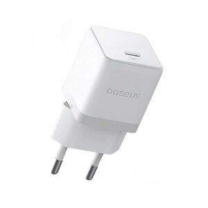 Сетевое зарядное устройство Baseus Palm 20W EU Moon White (P10111602213-00)