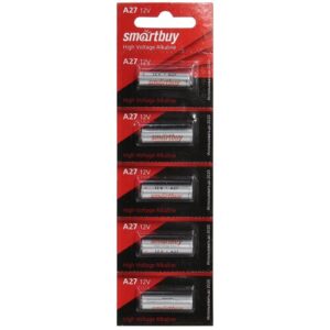 Батарейка SmartBuy High Voltage Alkaline A27, в упаковке: 5 шт.