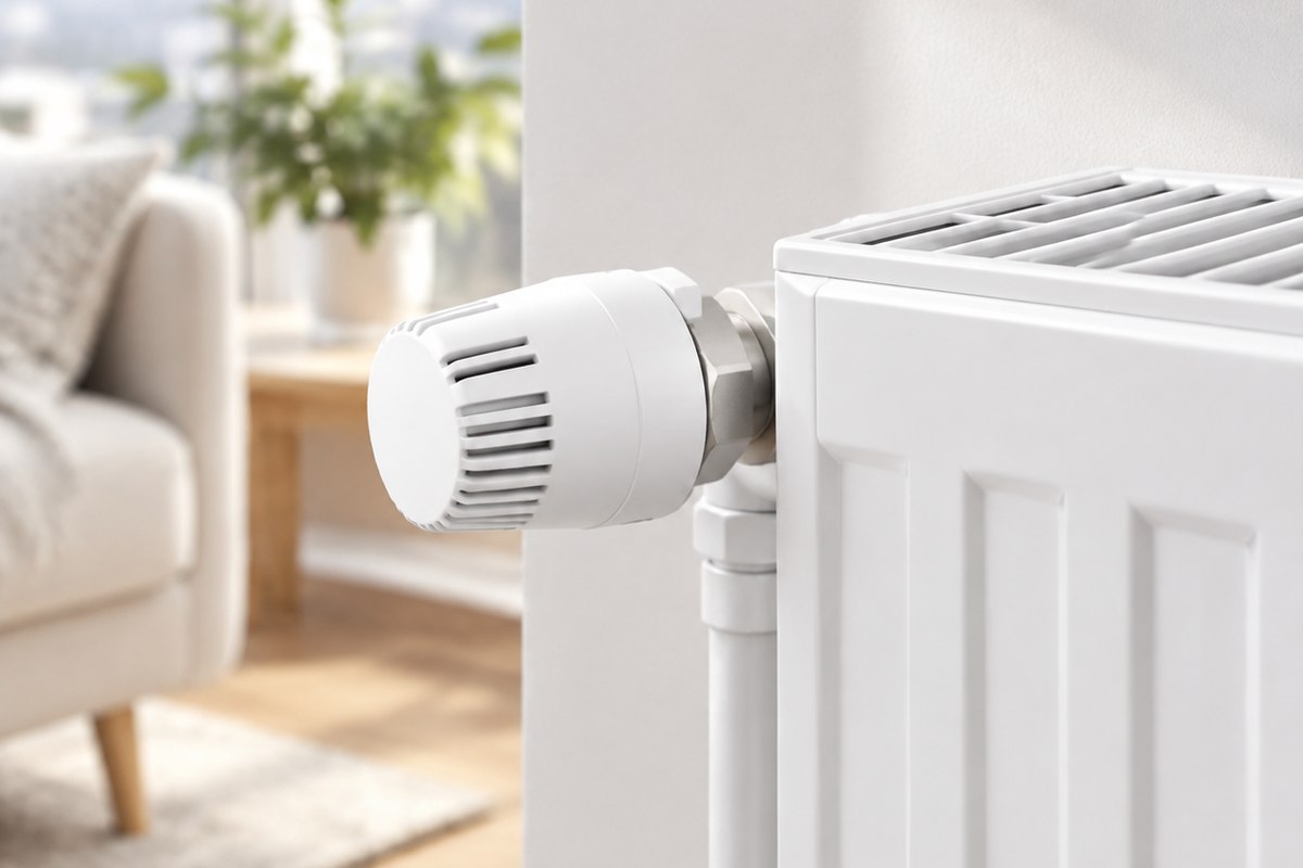 Термоголовка Danfoss RA 2990 — механический термостат на радиатор, 5–26 °C