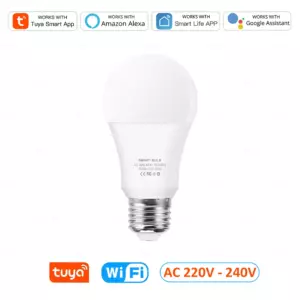 Умная лампа E27 15 Вт с Wi-Fi и подсветкой RGB